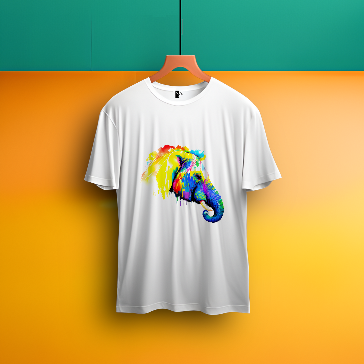 Men’s T-shirt Round Neck Classic: ElephantDream