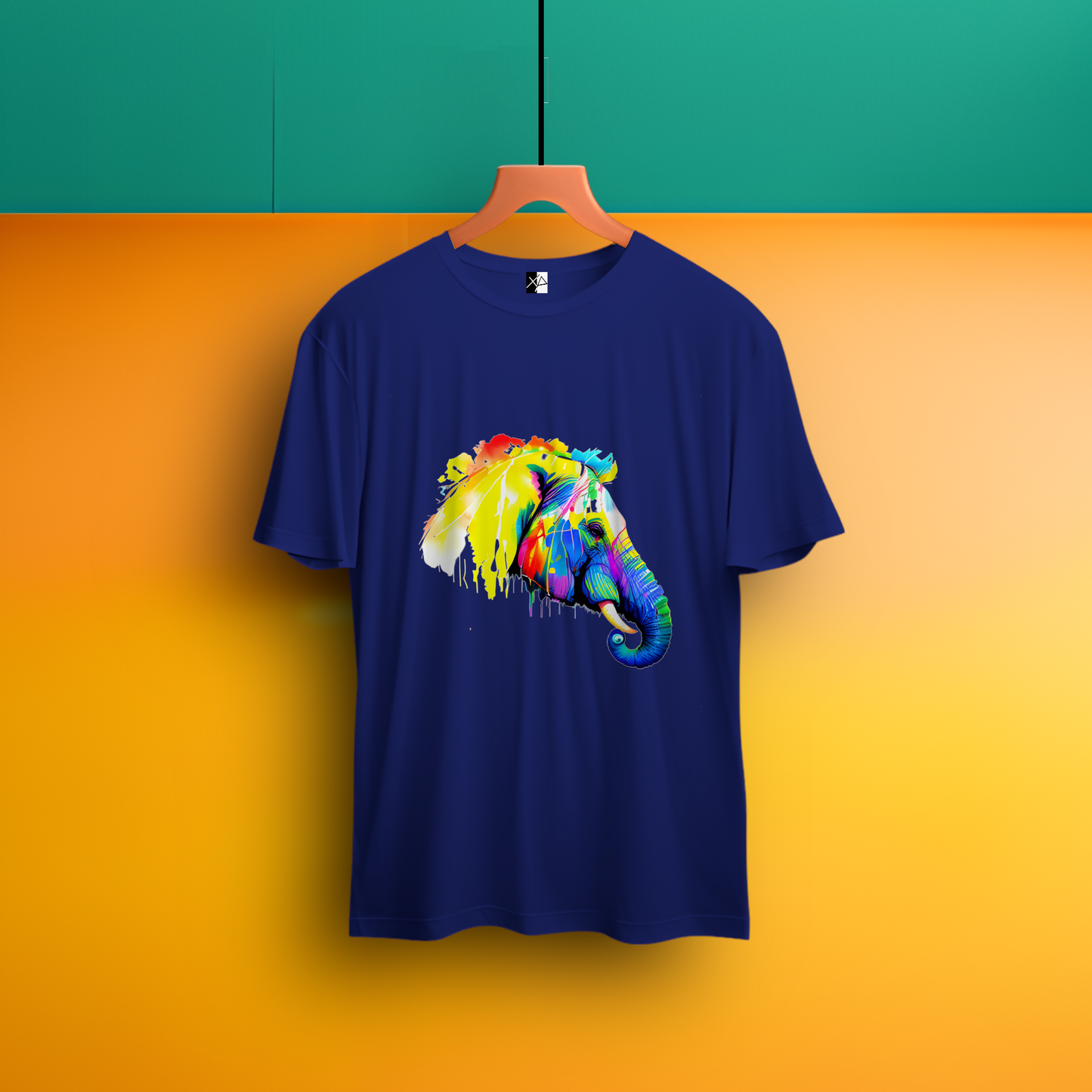 Men’s T-shirt Round Neck Classic: ElephantDream