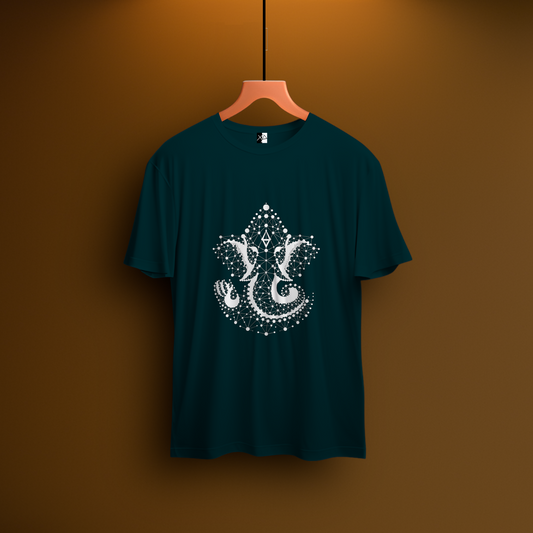 Men’s T-shirt Round Neck Classic: Ganesha