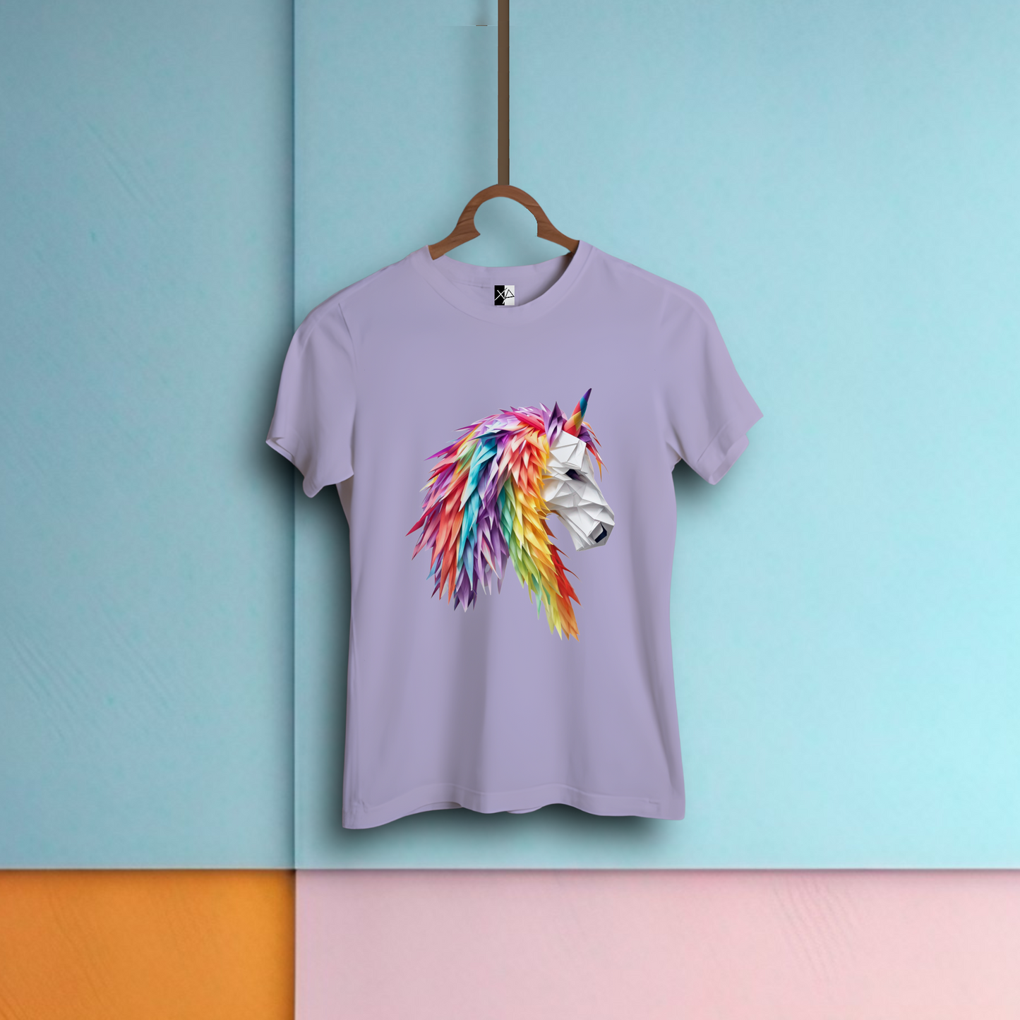 Women’s T-shirt Round Neck Classic: Unicorn