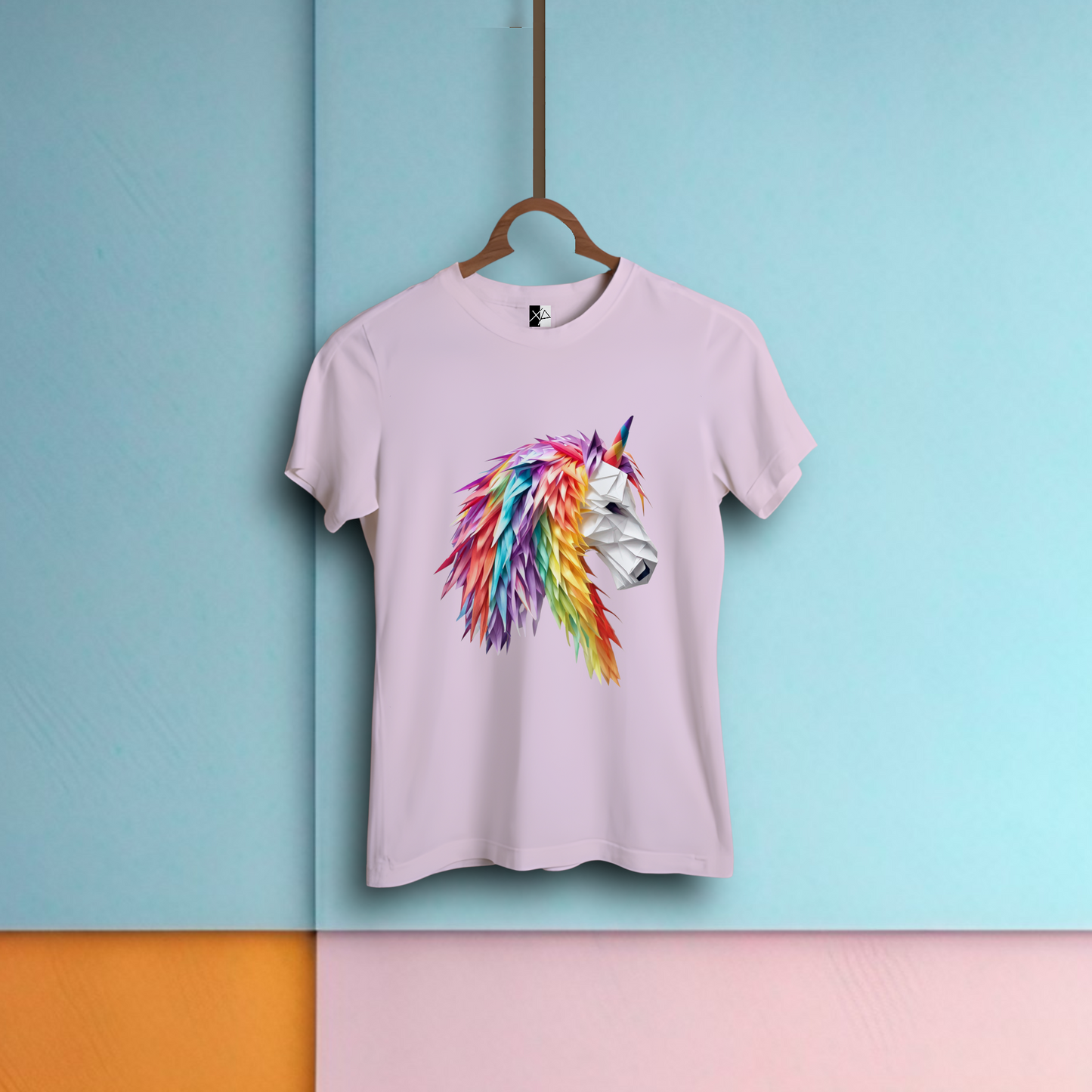 Women’s T-shirt Round Neck Classic: Unicorn