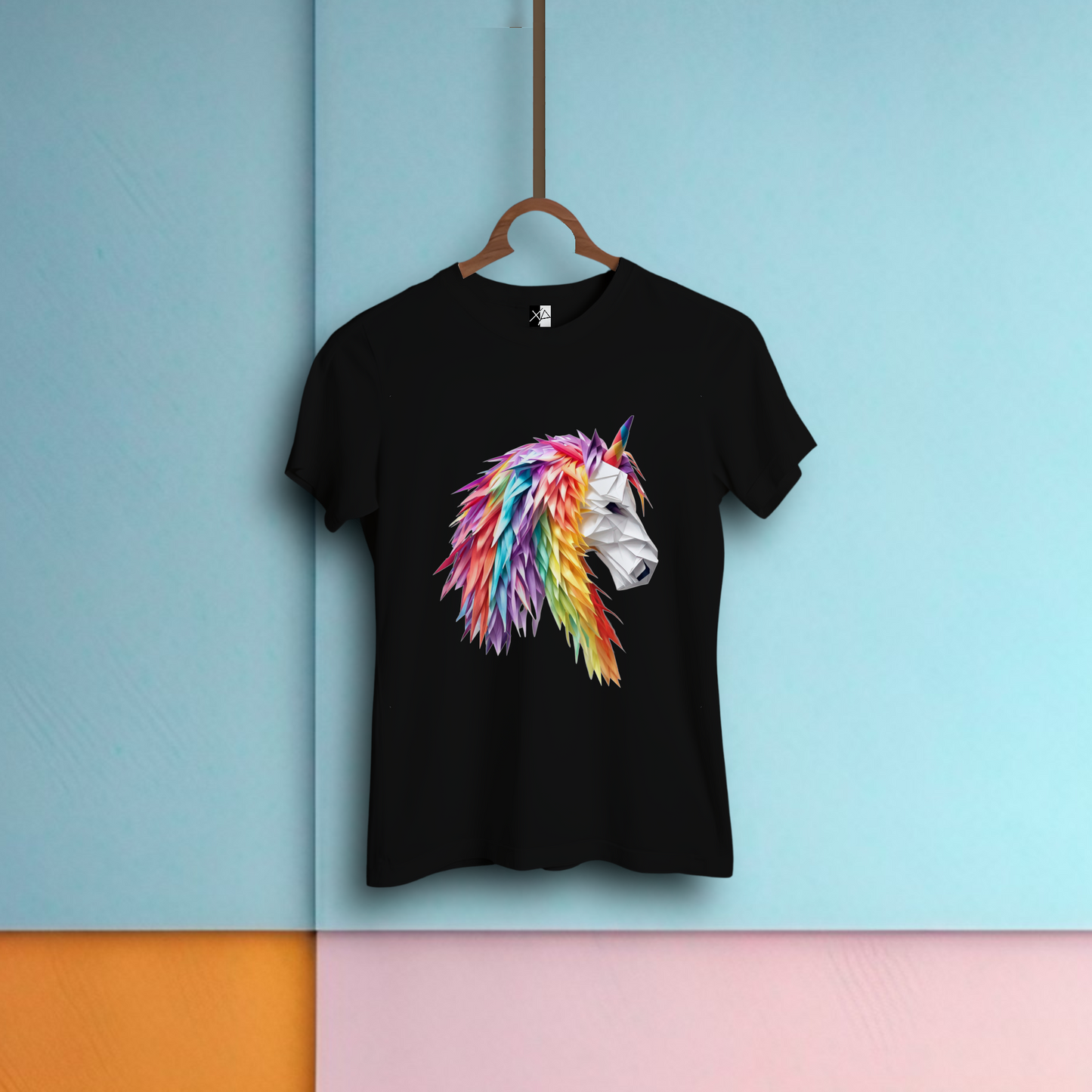 Women’s T-shirt Round Neck Classic: Unicorn